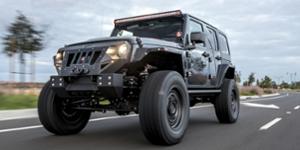 Jeep Wrangler with Black Rhino Armory